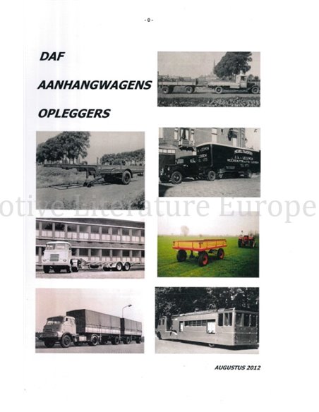 DAF AANHANGWAGENS OPLEGGERS
