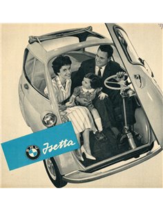 1957 BMW ISETTA BROCHURE NEDERLANDS