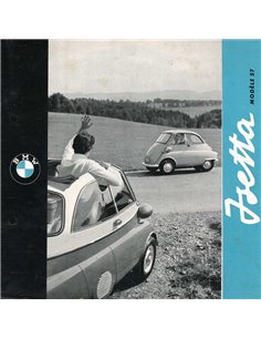 1957 BMW ISETTA PROSPEKT FRANZÖSISCH