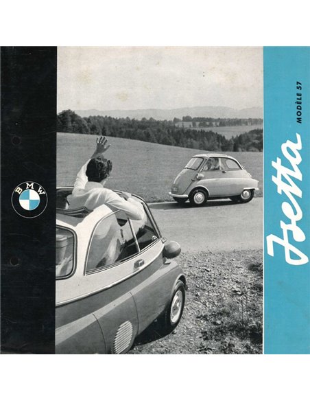 1957 BMW ISETTA BROCHURE FRANS
