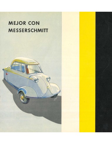1955 MESSERSCHMITT KR 200 BROCHURE SPAANS