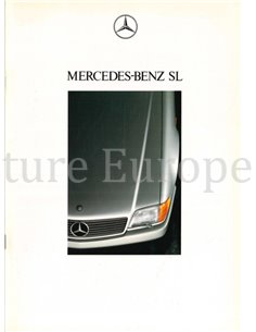 1991 MERCEDES BENZ SL KLASSE BROCHURE JAPANS