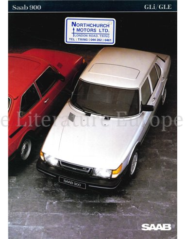 1984 SAAB 900 GLI | GLE BROCHURE ENGLISH
