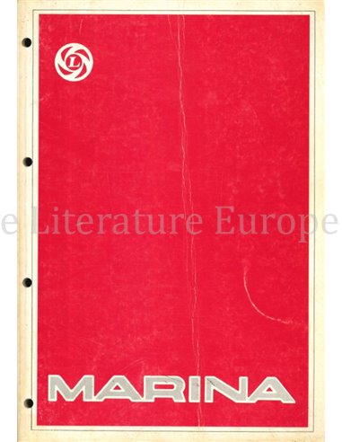 1976 MORRIS MARINA WERKSTATTHANDBUCH NIEDERLÄNDISCH