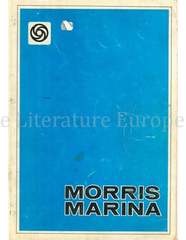 1978 MORRIS MARINA WORKSHOP MANUAL ENGLISH