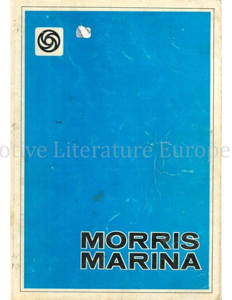 1978 MORRIS MARINA WERKPLAATSHANDBOEK ENGELS