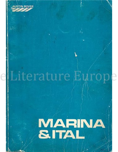 1978 MORRIS MARINA | ITAL WERKSTATTHANDBUCH ENGLISCH