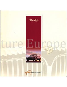 1998 DAIMLER SUPER V8 PROSPEKT ENGLISCH