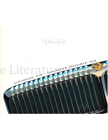 1995 DAIMLER SIX | | DOUBLE SIX BROCHURE ENGELS