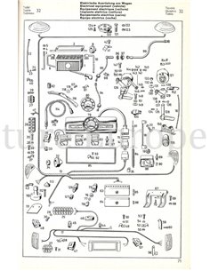 1955 MERCEDES BENZ 180 D ONDERDELENHANDBOEK DUITS 2