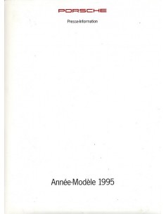 1995 PORSCHE PROGRAMMA PERSMAP FRANS