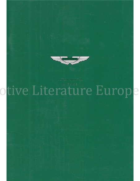 ASTON MARTIN A GUIDE