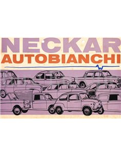 1967 NECKAR | AUTOBIANCHI PROGRAMM PROSPEKT NIEDERLÄNDISCH