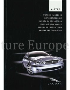 2004 JAGUAR X-TYPE INSTRUCTIEBOEKJE FRANS