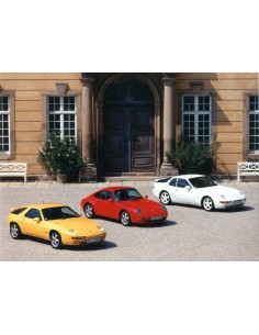 1995 PORSCHE PROGRAMMA PERSMAP FRANS 2