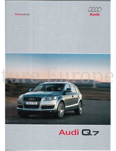 2006 AUDI Q7 HARDBACK PRESSKIT ENGLISH