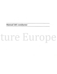 1999 JAGUAR XJ (MK II, X308) OWNERS MANUAL SPANISH