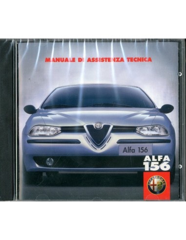 2002 ALFA ROMEO 156 BENZINE & DIESEL WERKPLAATSHANDBOEK CD
