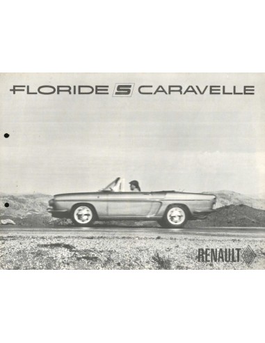 1963 RENAULT FLORIDE S | CARAVELLE BROCHURE NEDERLANDS