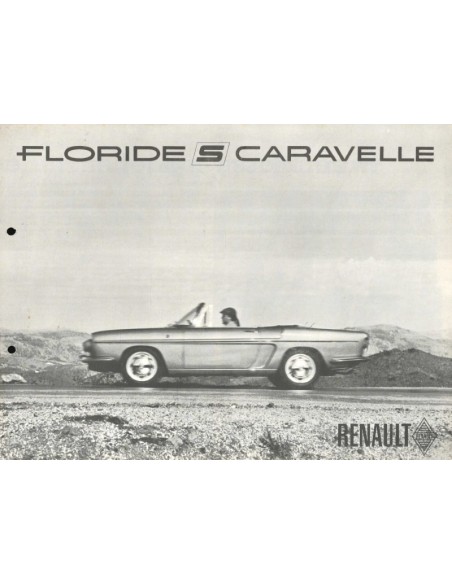 1963 RENAULT FLORIDE S | CARAVELLE PROSPEKT NIEDERLÄNDISCH