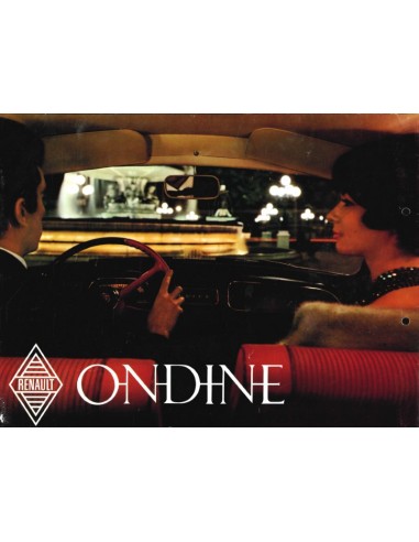 1960 RENAULT ONDINE BROCHURE DUTCH