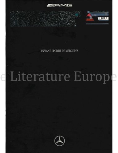 1994 MERCEDES BENZ AMG RANGE BROCHURE FRENCH