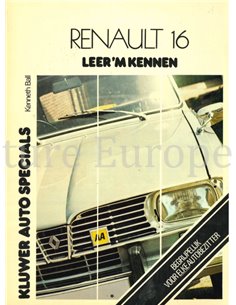 1965-1975 RENAULT 16  VRAAGBAAK NEDERLANDS
