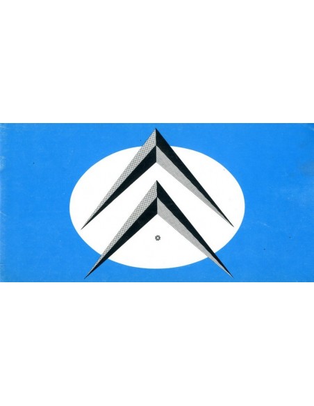 1961 CITROEN ID DS 19 BROCHURE NEDERLANDS