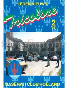 1999-2 TRICOLORE, MASERATI CLUB HOLLAND MAGAZINE DUTCH 