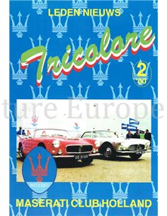 2000-2 TRICOLORE, MASERATI CLUB HOLLAND MAGAZINE NEDERLANDS