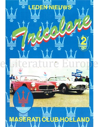 2000-2 TRICOLORE, MASERATI CLUB HOLLAND MAGAZINE NEDERLANDS
