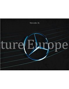 1992 MERCEDES BENZ SL KLASSE BROCHURE NEDERLANDS