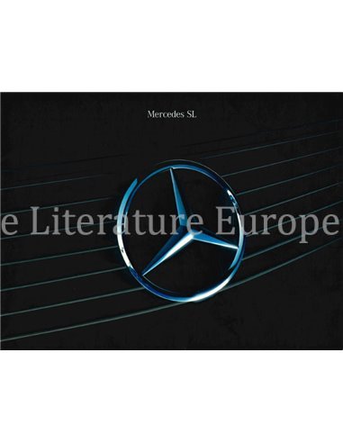 1992 MERCEDES BENZ SL KLASSE BROCHURE NEDERLANDS