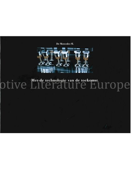 1992 MERCEDES BENZ SL KLASSE BROCHURE NEDERLANDS