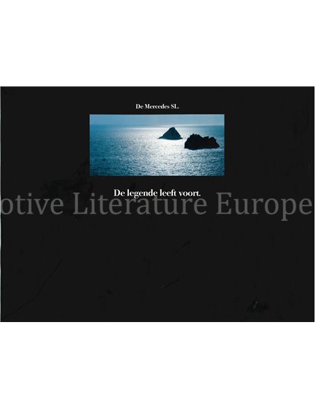 1992 MERCEDES BENZ SL KLASSE PROSPEKT NIEDERLÄNDISCH