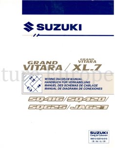 2003 SUZUKI GRAND VITARA | GRAND VITARA XL-7  ELECTRICAL WIRING DIAGRAM MULTI