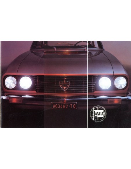 1969 LANCIA FLAVIA COUPÉ 2000 BROCHURE 