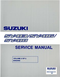 2000 SUZUKI BALENO WERKSTATTHANDBUCH ENGLISCH (3 BÜCHER) 2