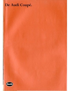 1983 AUDI COUPE BROCHURE NEDERLANDS