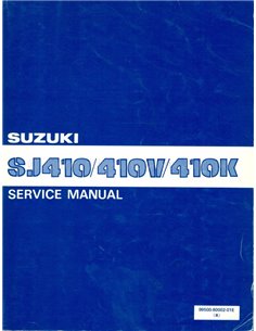 1985 SUZUKI SAMURAI WERKSTATTHANDBUCH ENGLISCH 