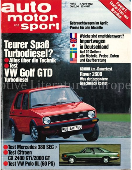 1982 AUTO MOTOR UND SPORT 07 DEUTSCH