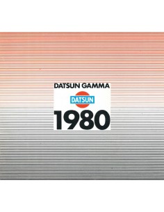 1980 DATSUN RANGE BROCHURE DUTCH
