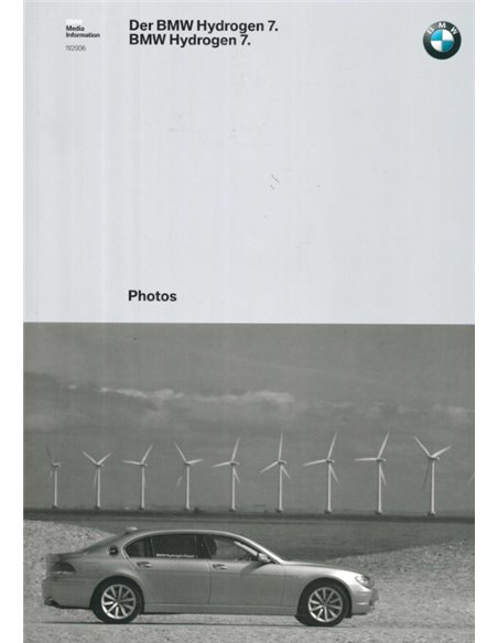 2007 BMW HYDROGEN 7 PRESSKIT ENGLISH