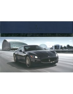 2012 MASERATI GRANTURISMO S BROCHURE ENGELS
