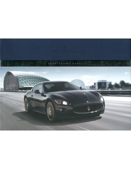 2012 MASERATI GRANTURISMO S BROCHURE ENGELS