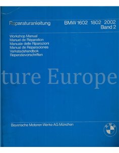 1973 BMW 1602 | 1802 | 2002 WERKPLAATSHANDBOEK NEDERLANDS (BAND 2)