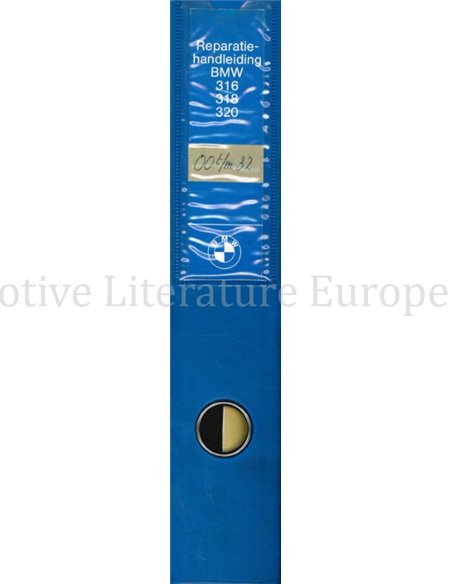 1978 BMW E21: 316 | 318 | 320 WERKSTATTHANDBUCH NIEDERLÄNDISCH