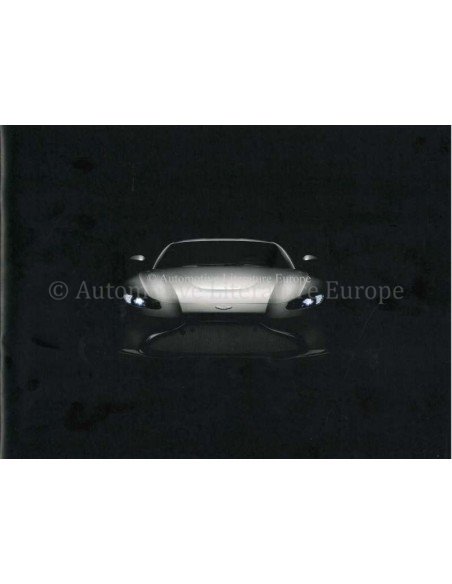 2018 ASTON MARTIN VANTAGE BROCHURE DUITS