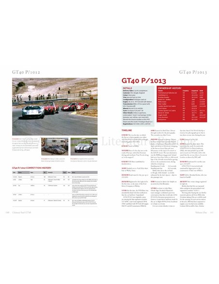 ULTIMATE FORD GT40 - THE DEFINITIVE HISTORY (VOLUME 1)