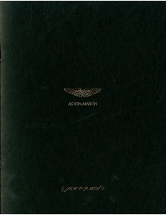 2013 ASTON MARTIN VANQUISH BROCHURE ENGELS